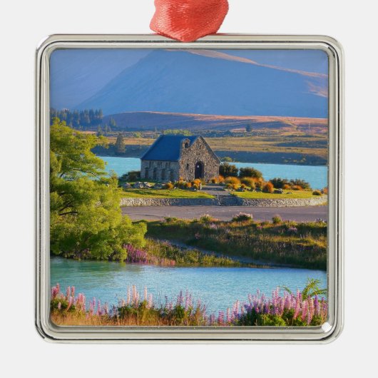 Nieuw-Zeeland - Tekapomeer Metalen Ornament (Voorkant)