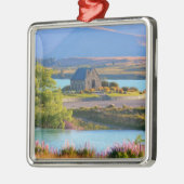Nieuw-Zeeland - Tekapomeer Metalen Ornament (Links)
