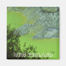 Nieuw-Zeeland, Thermal Wonders (Fridge Magnet)