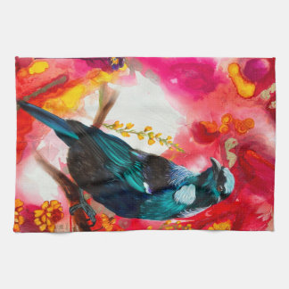 Nieuw-Zeeland Tui Bird Theedoek