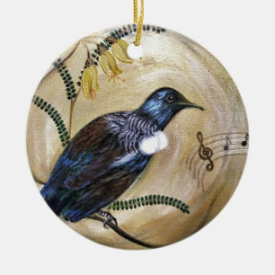 Nieuw-Zeeland Tui Keramisch Ornament