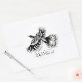 Nieuw-Zeeland Tui Sticker (Envelop)