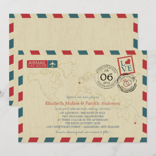 Nieuw-Zeeland / Verenigd Koninkrijk Antiek Airmail Kaart