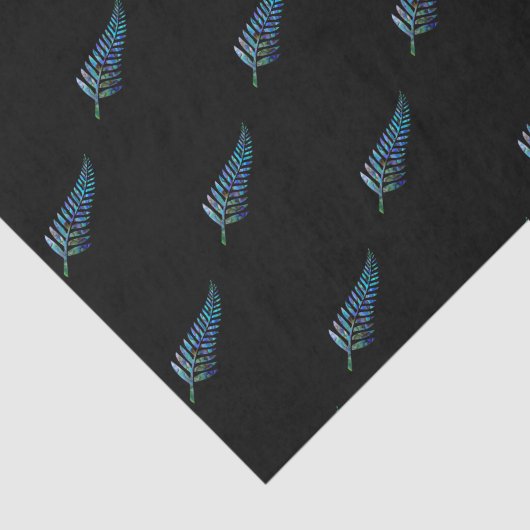 NIEUW ZEELAND VERKEERT EENVOUDIGE PAUA TISSUEPAPIER (Detail)