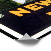 Nieuw-Zeeland via het Panamakanaal, mensen op boot Poster (Hoek)