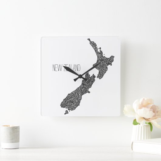 Nieuw-Zeeland Vierkante Klok (Huis)