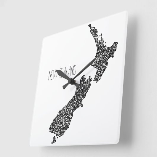 Nieuw-Zeeland Vierkante Klok (Hoek)