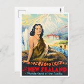 Nieuw-Zeeland — vintonijnreizen Briefkaart (Voorkant / Achterkant)