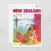 Nieuw-Zeeland — vintonijnreizen Briefkaart (Voorkant / Achterkant)