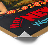 Nieuw-Zeeland — vintonijnreizen Poster (Hoek)