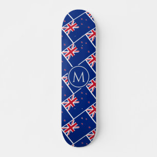 NIEUW ZEELAND Vlag Aotearoa Aangepaste MONOGRAM Persoonlijk Skateboard