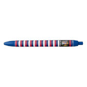 Nieuw-Zeeland Vlag Cute Patriotic Zwarte Inkt Pen (Voorkant)