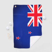 Nieuw-Zeeland Vlag Golf Towel Golfhanddoek (Insitu)