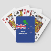 Nieuw-Zeeland Vlaggen Spelletjes, Nieuw-Zeeland Sp Pokerkaarten (Achterkant)