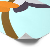 Nieuw-Zeeland Vogel Verjaardag Welkom Poster (Hoek)