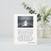 Nieuw-Zeeland - vuurtoren van Cape Reinga / Maori  Briefkaart (Staand voorkant)