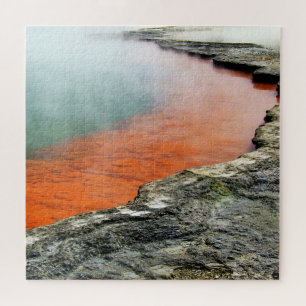 Nieuw-Zeeland, Wai-O-Tapu en Champagne Pool/puzzle Legpuzzel