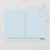 Nieuw-Zeeland White Island Volcano Briefkaart (Achterkant)