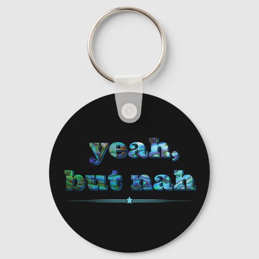 NIEUW ZEELAND YEAH MAAR NAH SLEUTELHANGER (Voorkant)