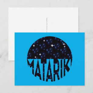 Nieuw-Zeeland Zeven zussen Maori MATARIKI 2b Briefkaart