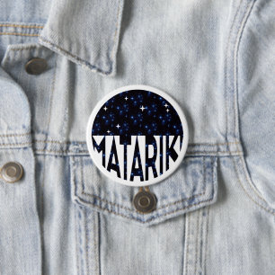 Nieuw-Zeeland Zeven zussen Maori MATARIKI 2b Ronde Button 7,6 Cm