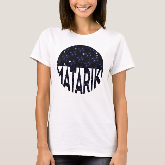 Nieuw-Zeeland Zeven zussen Maori MATARIKI 2b T-shirt (Voorkant)
