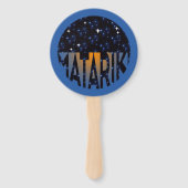 Nieuw-Zeeland Zeven zussen Maori MATARIKI 2c Handwaaier (Voorkant)