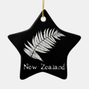 Nieuw-Zeeland Zilvervaren Ornament