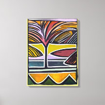 Nieuw-Zeeland Zomer - Ingewikkeld Canvas Art Print