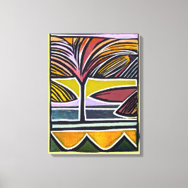 Nieuw-Zeeland Zomer - Ingewikkeld Canvas Art Print