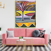 Nieuw-Zeeland Zomer - Ingewikkeld Canvas Art Print (Insitu (Woonkamer))