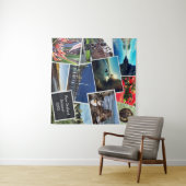 Nieuw-Zeeland — zomerkollage — bosbouw Wandkleed (In Situ (horizontaal))