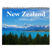 Nieuw-Zeeland Zuid-eiland 2025 Kalender (Hoes)