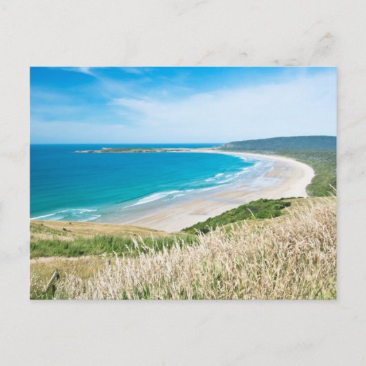 Nieuw-Zeeland, Zuid-eiland, Catlins, Tautuku Bay Briefkaart (Voorkant)