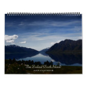 Nieuw-Zeeland Zuid-eiland fotografie kalender (Hoes)