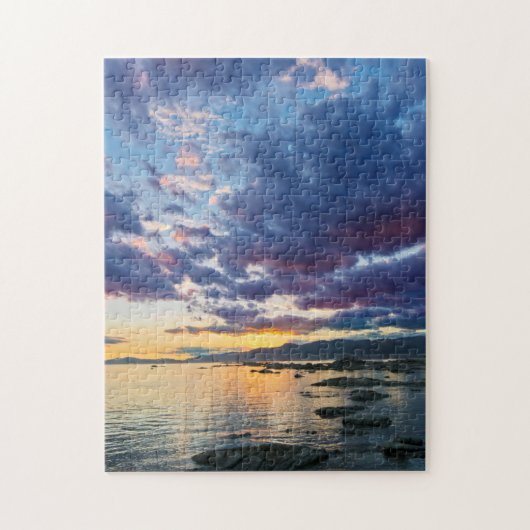 Nieuw-Zeeland, Zuid-eiland, Kaikoura, Zuid-Bay Legpuzzel (Verticaal)