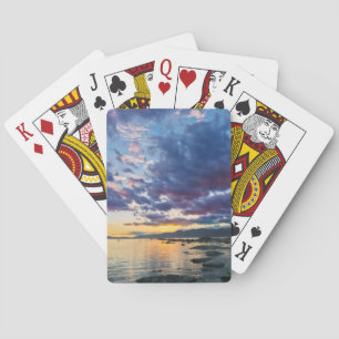 Nieuw-Zeeland, Zuid-eiland, Kaikoura, Zuid-Bay Pokerkaarten