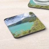 Nieuw-Zeeland, Zuid-eiland, Marlborough Klinkt. Bier Onderzetter (Linkerzijde)