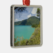 Nieuw-Zeeland, Zuid-eiland, Marlborough Klinkt. Metalen Ornament (Rechts)