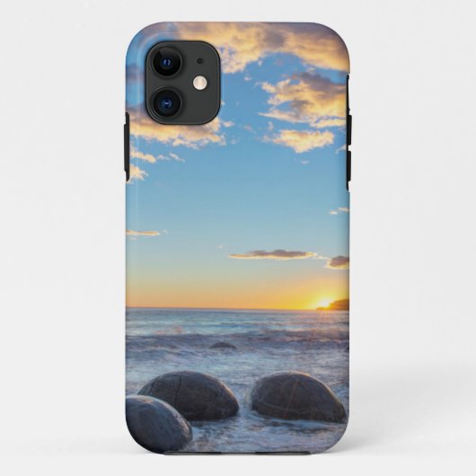 Nieuw-Zeeland, Zuid-eiland, Moeraki Boulders Case-Mate iPhone Case (Achterkant)