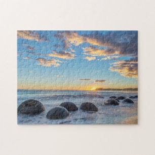 Nieuw-Zeeland, Zuid-eiland, Moeraki Boulders Legpuzzel