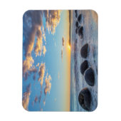 Nieuw-Zeeland, Zuid-eiland, Moeraki Boulders Magneet (Verticaal)