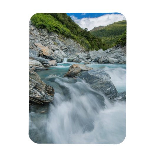 Nieuw-Zeeland, Zuid-eiland, Mt. Aspiring National Magneet (Verticaal)