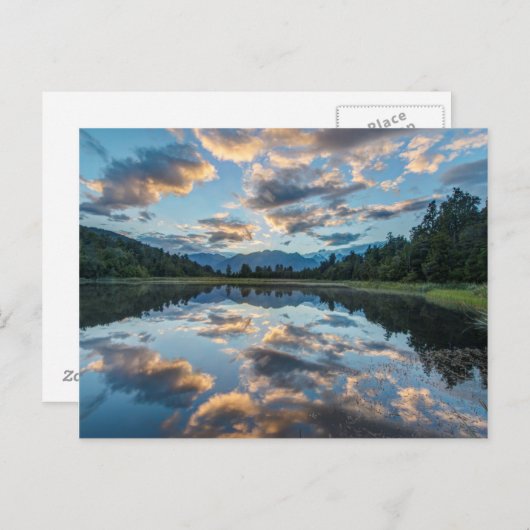 Nieuw-Zeeland, Zuid-eiland, Westland National Briefkaart (Voorkant / Achterkant)