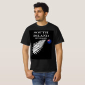 Nieuw-Zeeland, Zuidereiland, Kiwiland, Maori Land T-shirt (Voorkant volledig)