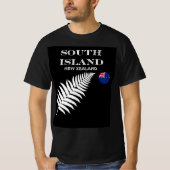 Nieuw-Zeeland, Zuidereiland, Kiwiland, Maori Land T-shirt (Voorkant)
