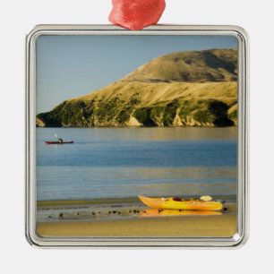Nieuw-Zeeland, Zuidereiland, Marlborough Sounds. 2 Metalen Ornament