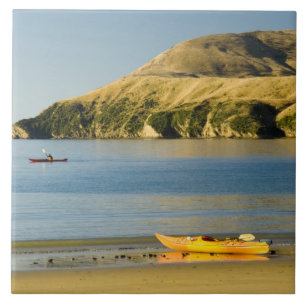 Nieuw-Zeeland, Zuidereiland, Marlborough Sounds. 2 Tegeltje