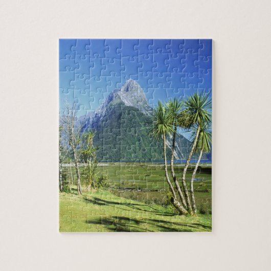 Nieuw-Zeeland, Zuidereiland, Mitre Peak, Legpuzzel (Verticaal)