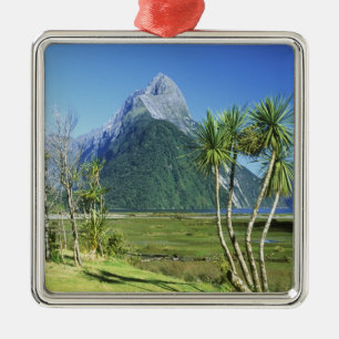 Nieuw-Zeeland, Zuidereiland, Mitre Peak, Metalen Ornament